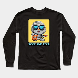 Rock and Roll | Rock Pun Long Sleeve T-Shirt